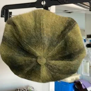 Vintage Knox ladies newsboys cap feels like wool unknown material though SIZE 7 Women main image 4